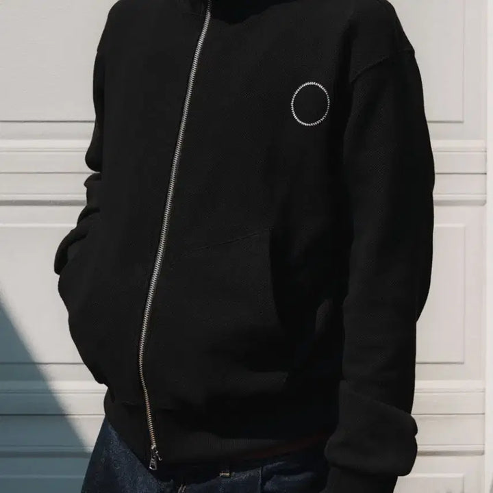 [BUNJANG] Horseshoe zip-up jacket / Black 1size / Horseshoe zip-up jacket / Black 1size