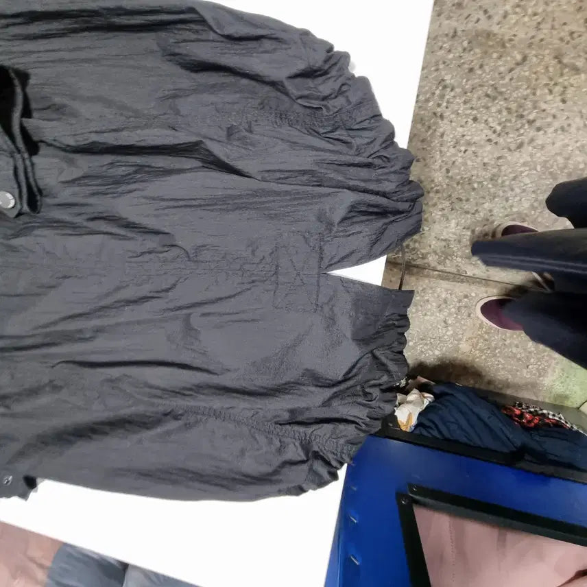 [BUNJANG] Michael Kors Long Windbreaker Jacket / 마이클 코어즈 롱 바람막이 점퍼