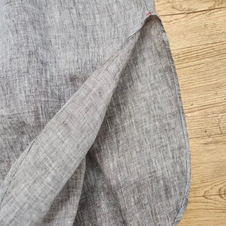 [BUNJANG] Linen Puff Sleeve Shirt / 린넨 퍼프 소매 셔츠