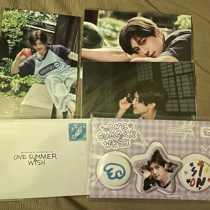 [BUNJANG] NCT WISH Sion Summer Wish Exhibition MD Bundle Set (Sealed) / 엔시티위시 썸머위시 여름 전시회 시온 엠디 양도(미개봉)