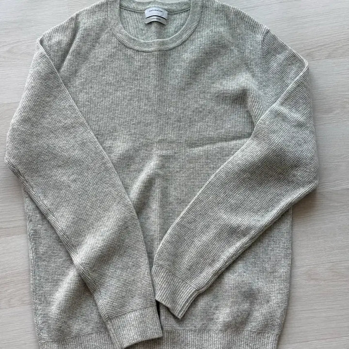 [BUNJANG] Customellow Cashmere Blend Waffle Knit Sweater / 커스텀멜로우 캐시미어 혼방 와플 니트