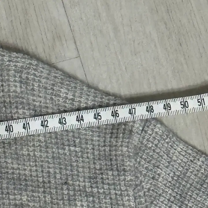 [BUNJANG] Customellow Cashmere Blend Waffle Knit Sweater / 커스텀멜로우 캐시미어 혼방 와플 니트
