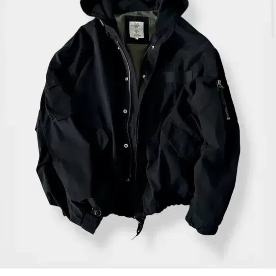 [BUNJANG] Envoy Mode Shell Parka Black Size 3 / 엔벨로프 모즈 쉘 파카 블랙 3