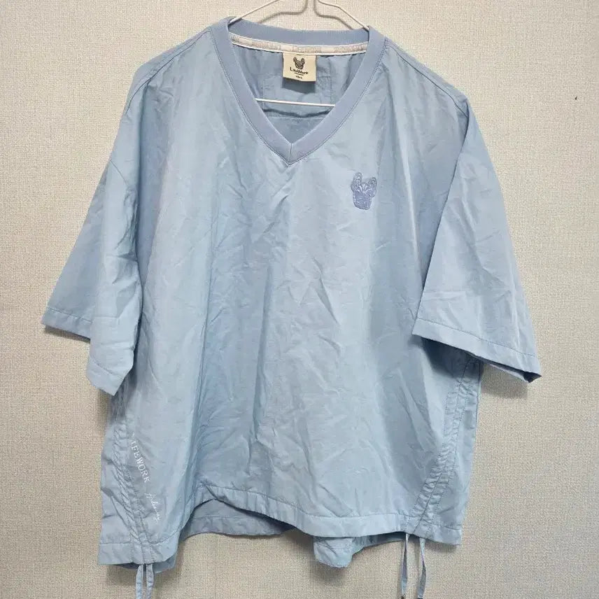 [SOLD OUT] 라이프워크 V넥 반팔 티셔츠 블루