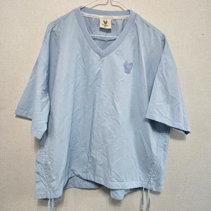 [SOLD OUT] 라이프워크 V넥 반팔 티셔츠 블루