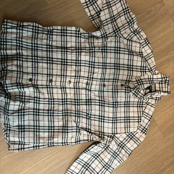 [BUNJANG] Burberry Check Pattern Cotton Jacket / 버버리 자켓