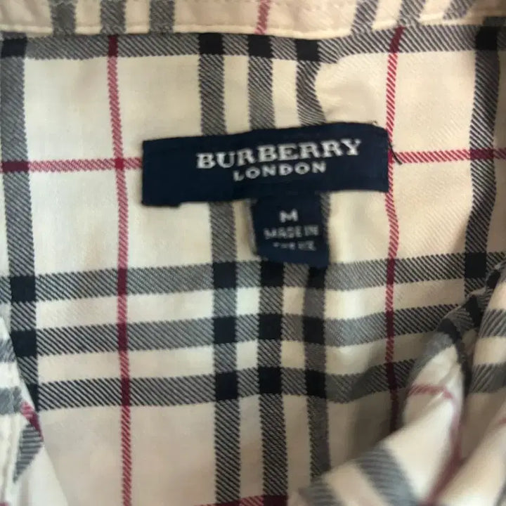 [BUNJANG] Burberry Check Pattern Cotton Jacket / 버버리 자켓