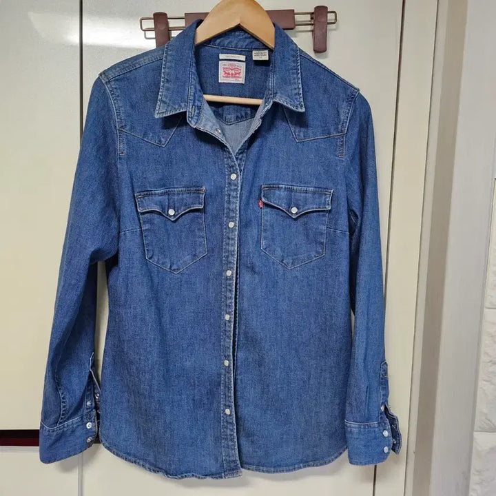 [SOLD OUT] 리바이스 여성 데님 셔츠 긴팔 100