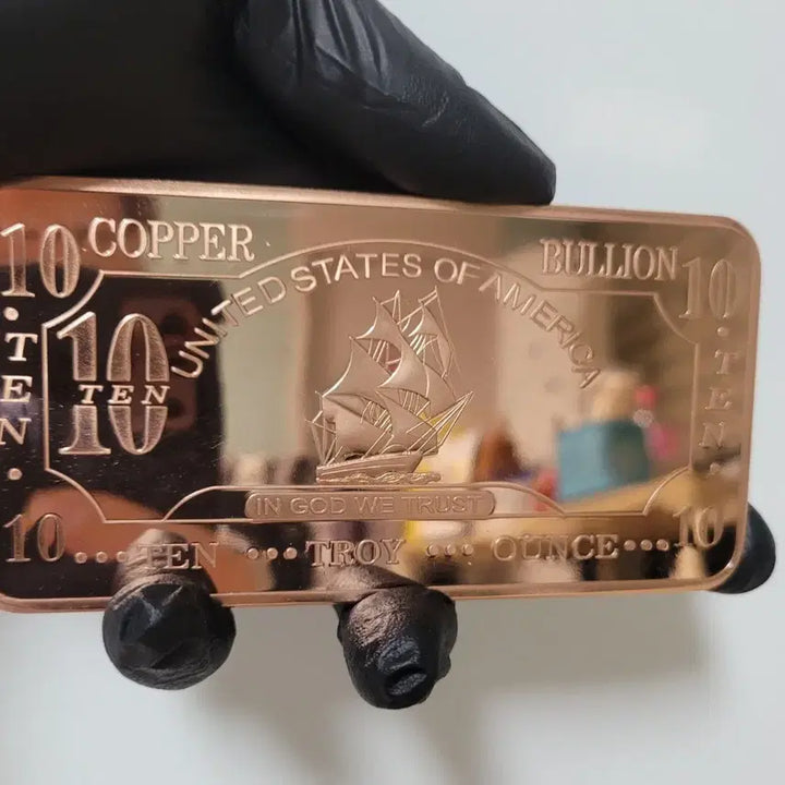 [BUNJANG] Copper Coin 10oz / [옛날돈지폐] (할인)광택구리바, 10온스, 코인, 주화, 화폐