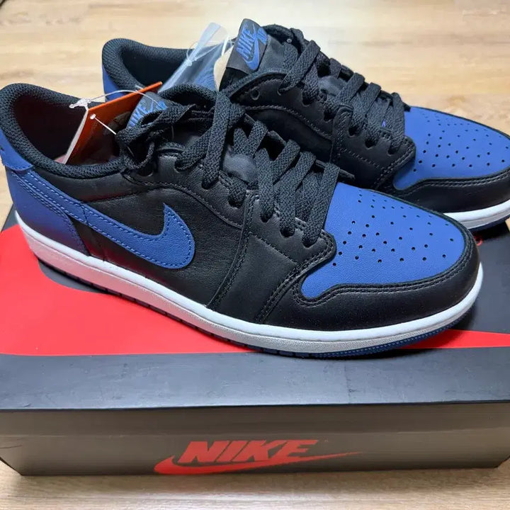 [BUNJANG] Jordan 1 Retro Low OG Mystic Navy Sneakers / 조던 1 레트로 로우 OG 미스틱 네이비