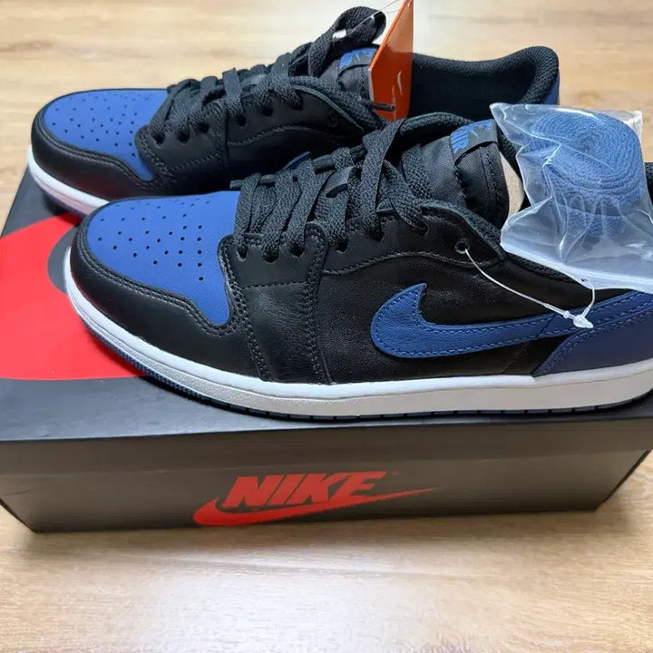[BUNJANG] Jordan 1 Retro Low OG Mystic Navy Sneakers / 조던 1 레트로 로우 OG 미스틱 네이비