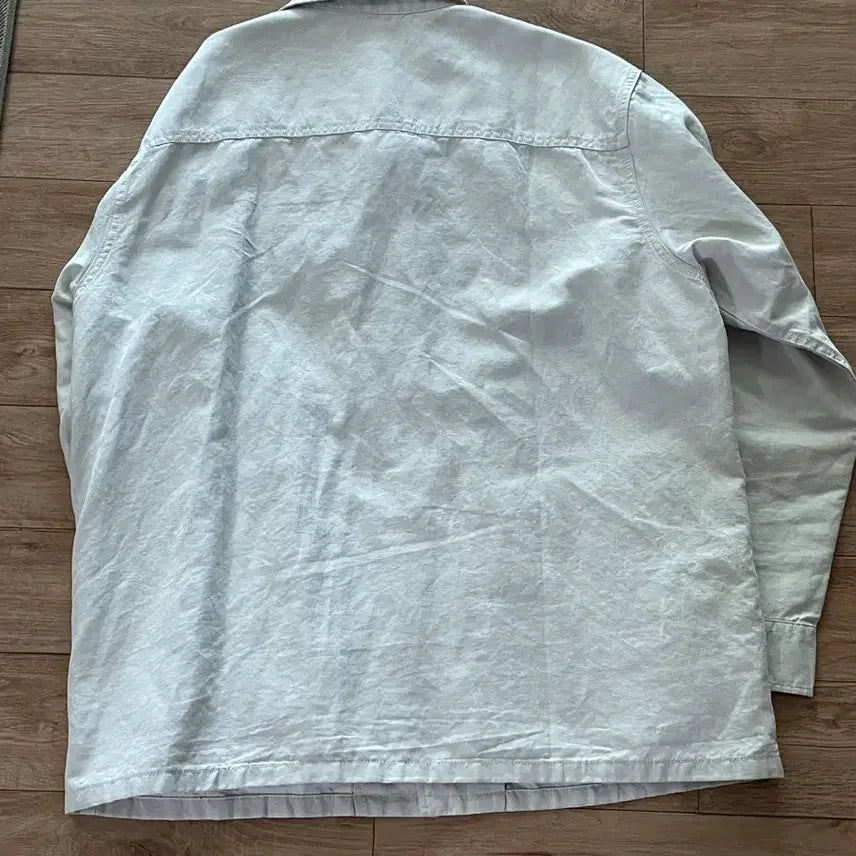[BUNJANG] Uniqlo Cotton Linen Shirt Jacket / 유니클로 코튼리넨셔츠자켓