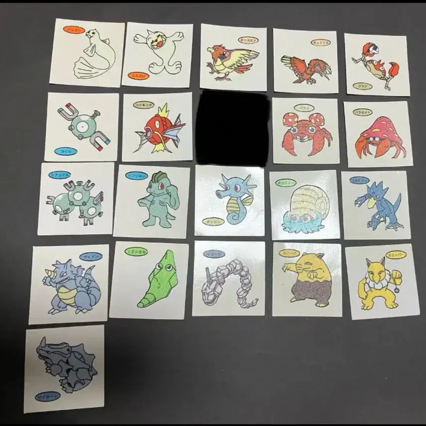 [BUNJANG] Pokemon Korean Edition Stickers - Series 3 / 포켓몬 일판씰, 일판 띠부띠부씰 3탄 단품 판매해요!