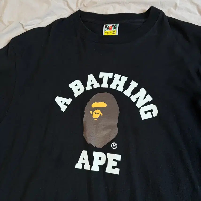 [BUNJANG] BAPE College Basic T-shirt / [3XL] 베이프 컬리지 베이직 티셔츠 반팔