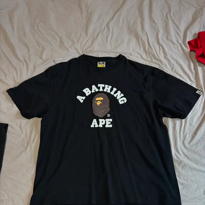 [BUNJANG] BAPE College Basic T-shirt / [3XL] 베이프 컬리지 베이직 티셔츠 반팔