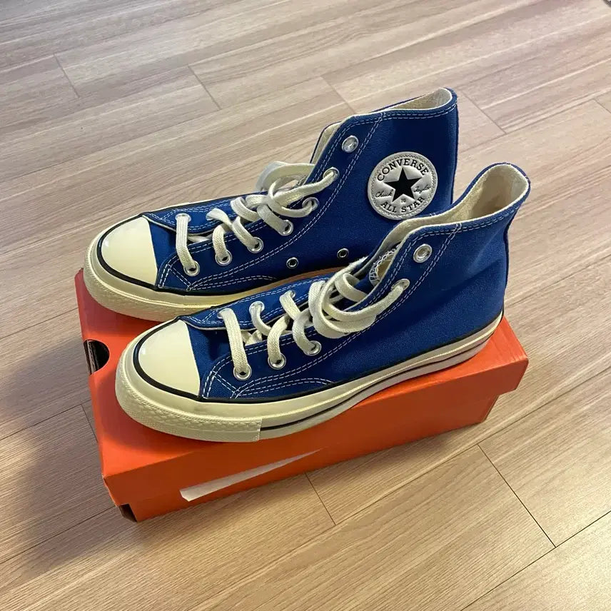 [BUNJANG] Converse Chuck Taylor All-Star 70 High Rush Blue / 컨버스 하이 척테일러 70 러쉬 블루 240