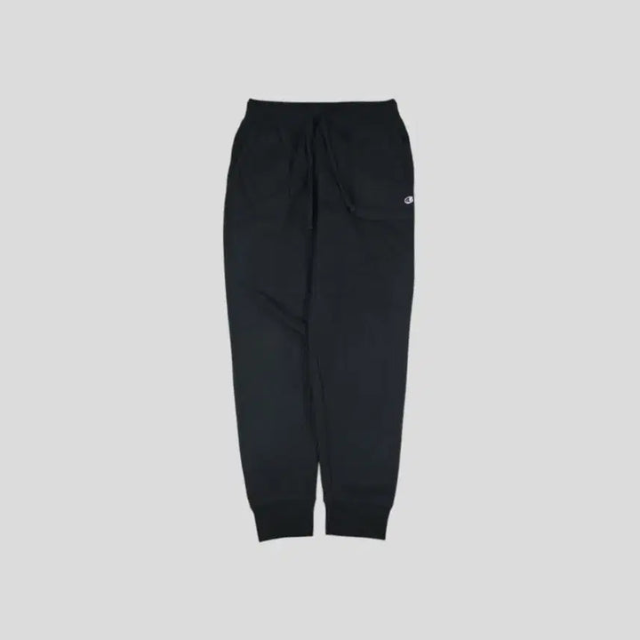 [BUNJANG] Champion Black Bending Fatigue Pocket Fleece Jogger Sweatpants / 챔피온 블랙 밴딩 퍼티그포켓 기모 조거팬츠 스웻팬츠 트레이닝복 28-32