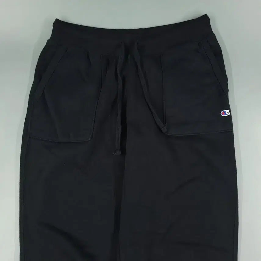 [BUNJANG] Champion Black Bending Fatigue Pocket Fleece Jogger Sweatpants / 챔피온 블랙 밴딩 퍼티그포켓 기모 조거팬츠 스웻팬츠 트레이닝복 28-32