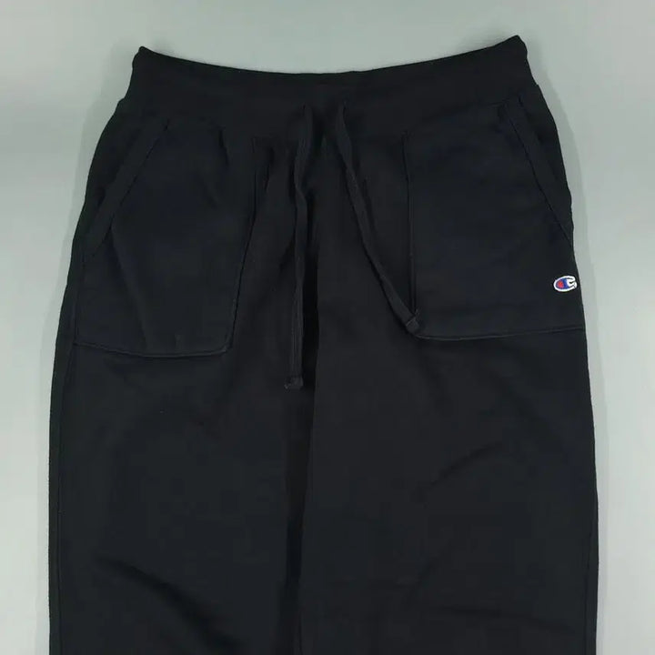 [BUNJANG] Champion Black Bending Fatigue Pocket Fleece Jogger Sweatpants / 챔피온 블랙 밴딩 퍼티그포켓 기모 조거팬츠 스웻팬츠 트레이닝복 28-32