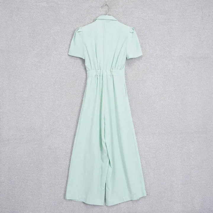 [SOLD OUT] 딘트 DINT 고퀄 트위드 반팔 점프수트 55size