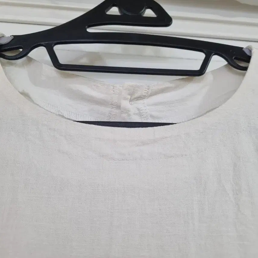 [BUNJANG] Linen Summer Blouse / 여름 고급스러운 마 린넨 블라우스  깨끗해요. 가슴단면60
