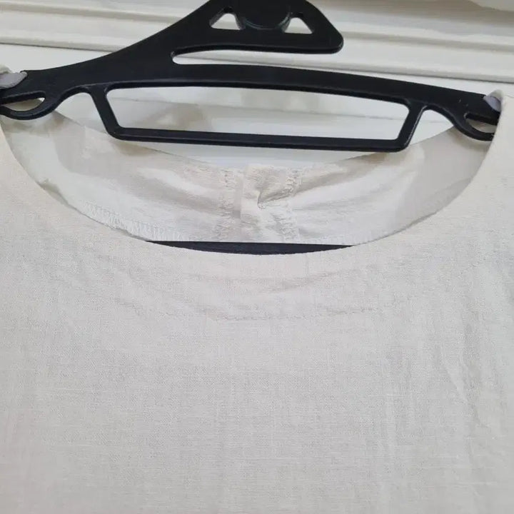 [BUNJANG] Linen Summer Blouse / 여름 고급스러운 마 린넨 블라우스  깨끗해요. 가슴단면60