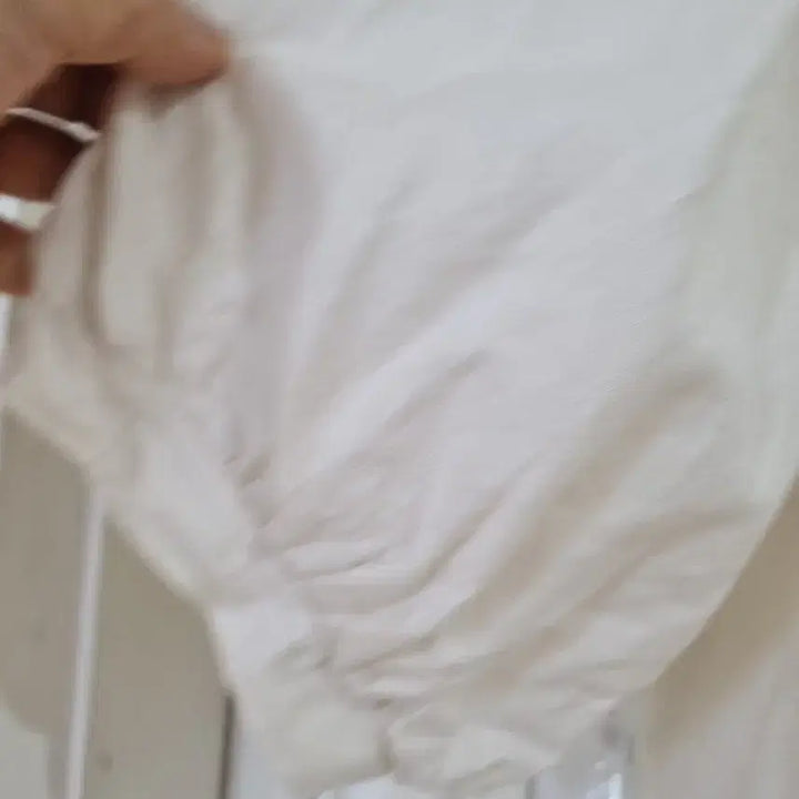 [BUNJANG] Linen Summer Blouse / 여름 고급스러운 마 린넨 블라우스  깨끗해요. 가슴단면60
