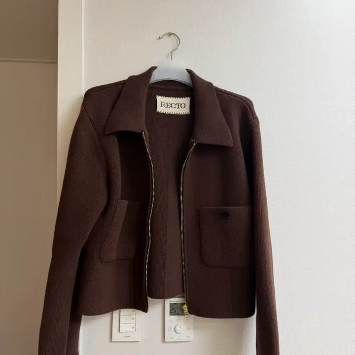 [BUNJANG] Recto Ezra Compact Knit Zip-Up Jumper M / 렉토 / 애즈라 컴팩트 니트 집업 점퍼 / M
