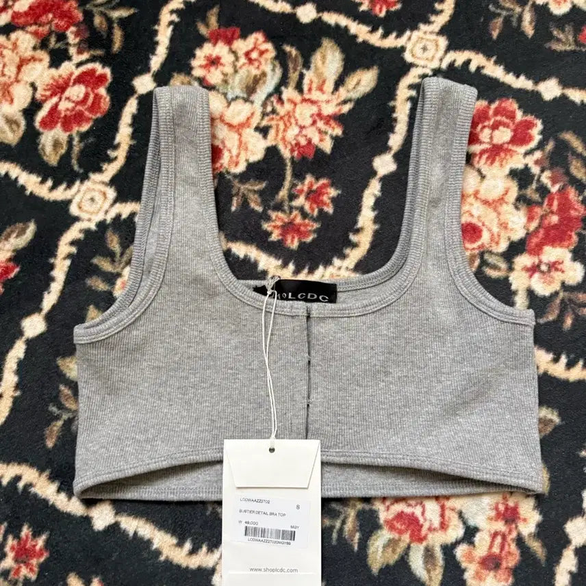 [BUNJANG] LCDC TM V-Neck Bustier Bra Top / LCDC 엘씨디씨 티엠 뷔스티에 디테일 브라 탑