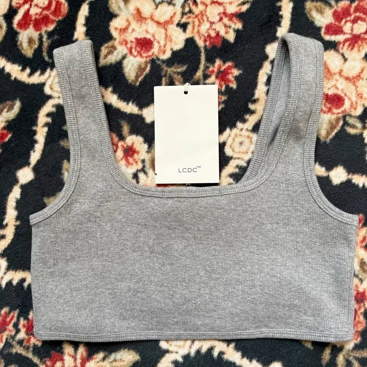 [BUNJANG] LCDC TM V-Neck Bustier Bra Top / LCDC 엘씨디씨 티엠 뷔스티에 디테일 브라 탑