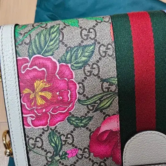 [BUNJANG] Gucci Ophidia Flora Chain Shoulder Bag / 구찌  오피디아GG 체인백 플로라 숄더백