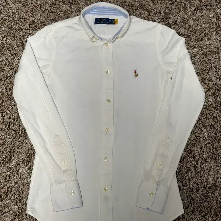 [BUNJANG] Polo Ralph Lauren White Shirt XS / 폴로 랄프로렌 화이트 셔츠 XS