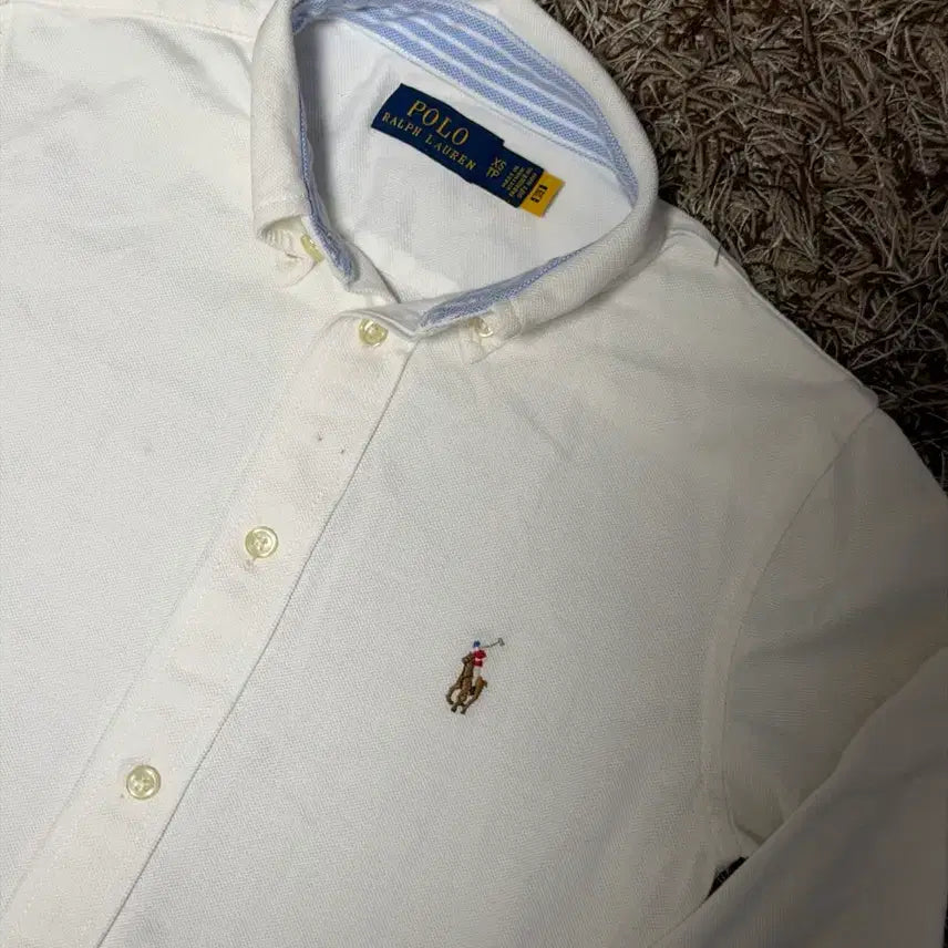 [BUNJANG] Polo Ralph Lauren White Shirt XS / 폴로 랄프로렌 화이트 셔츠 XS