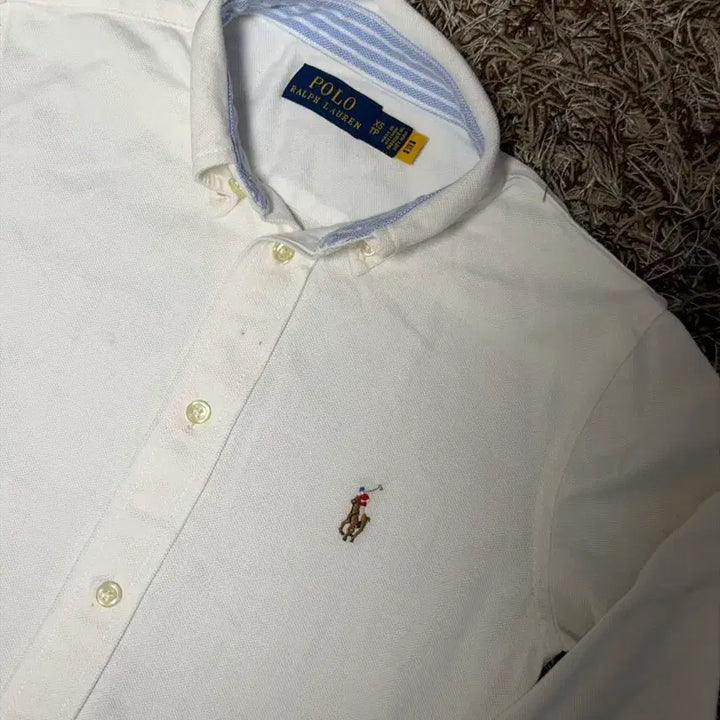 [BUNJANG] Polo Ralph Lauren White Shirt XS / 폴로 랄프로렌 화이트 셔츠 XS