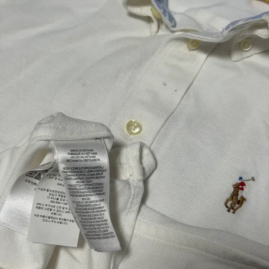 [BUNJANG] Polo Ralph Lauren White Shirt XS / 폴로 랄프로렌 화이트 셔츠 XS