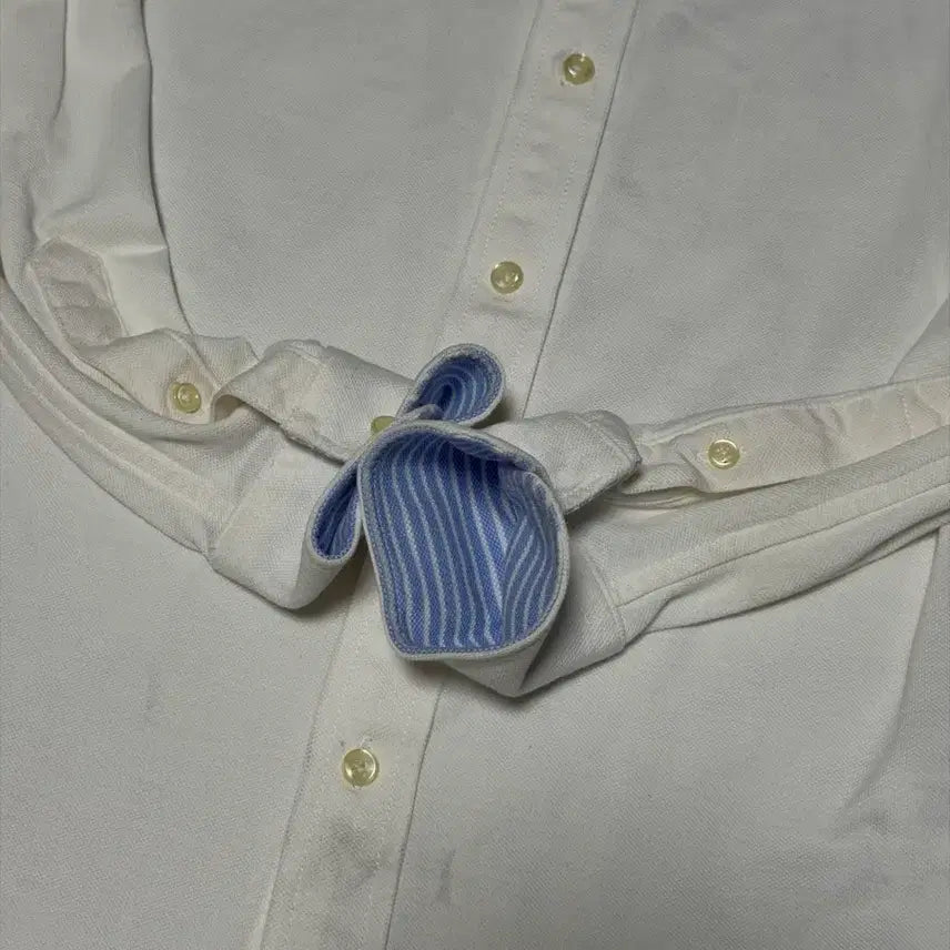 [BUNJANG] Polo Ralph Lauren White Shirt XS / 폴로 랄프로렌 화이트 셔츠 XS