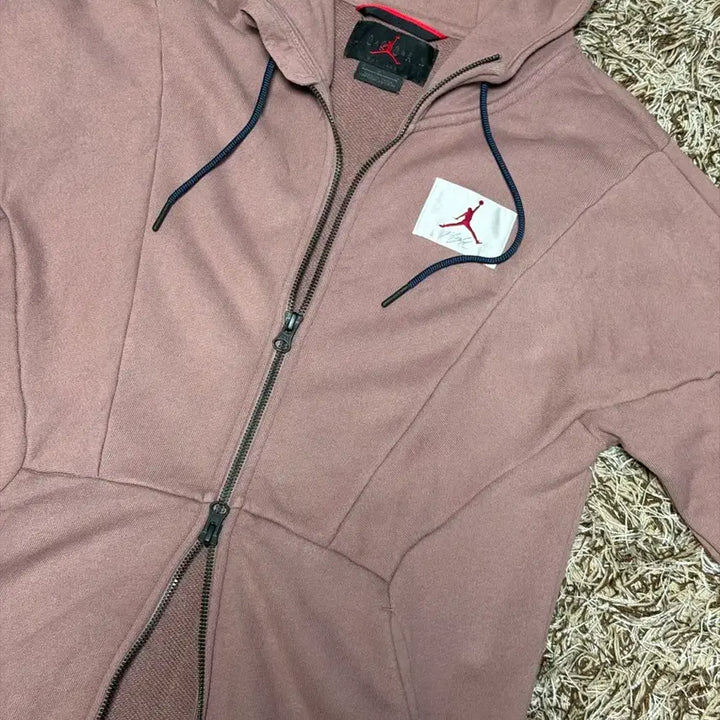 [BUNJANG] Jordan Full-Zip Hoodie Pink / 조던 풀집업 후드 핑크