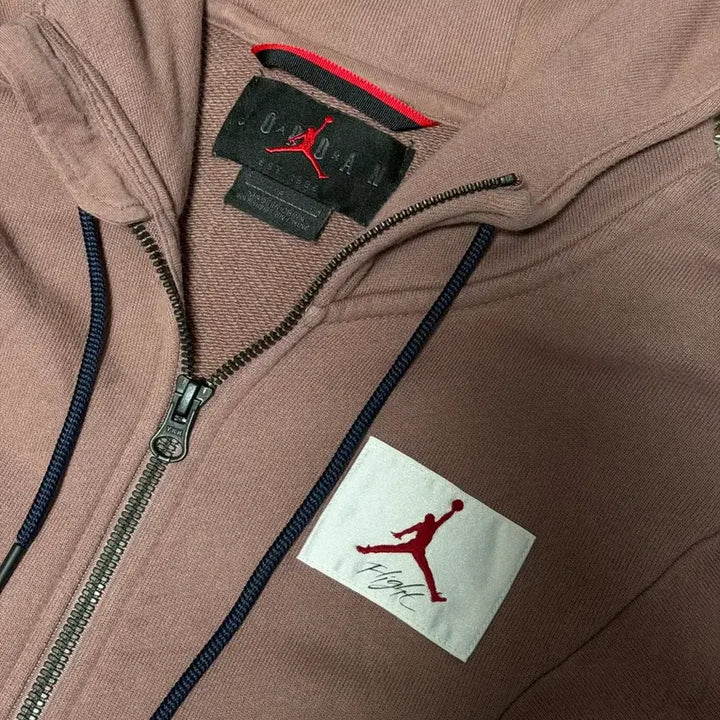 [BUNJANG] Jordan Full-Zip Hoodie Pink / 조던 풀집업 후드 핑크
