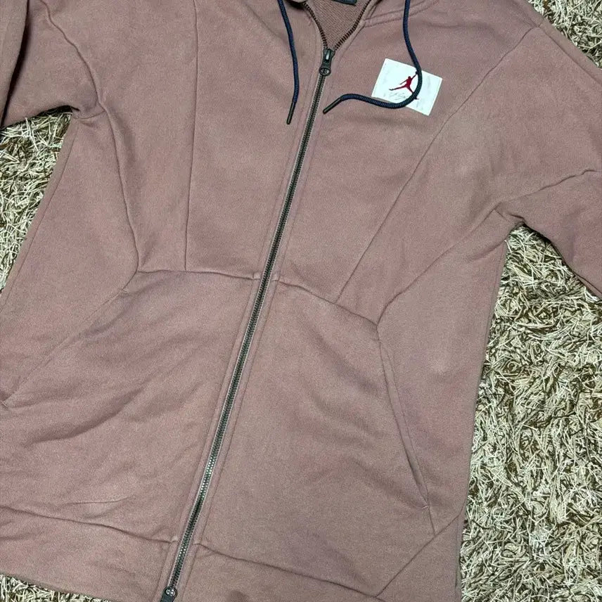[BUNJANG] Jordan Full-Zip Hoodie Pink / 조던 풀집업 후드 핑크