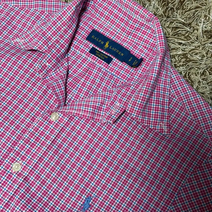 [BUNJANG] Polo Ralph Lauren Checkered Shirt / 폴로 랄프로렌 체크 셔츠