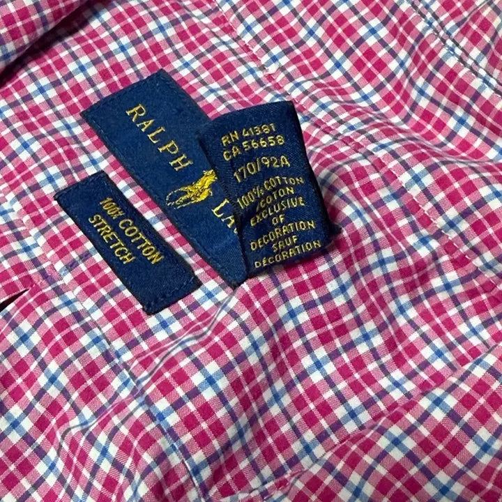 [BUNJANG] Polo Ralph Lauren Checkered Shirt / 폴로 랄프로렌 체크 셔츠