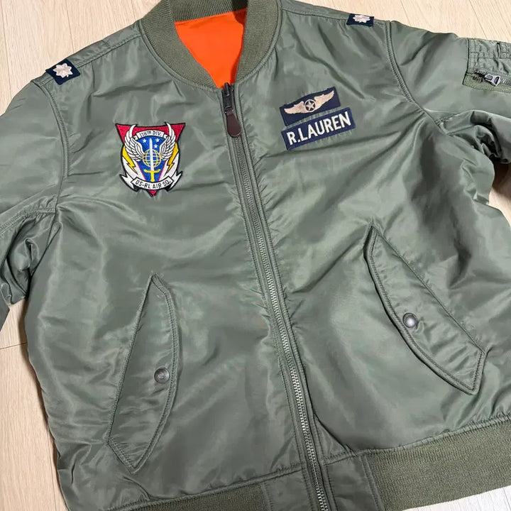 [BUNJANG] Polo Ralph Lauren Reversible Bomber Jacket XL / [폴로 랄프로렌] 리버시블 항공 점퍼 XL 사이즈