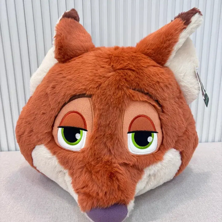 [BUNJANG] Zootopia Nick Face Cushion / 주토피아 닉 얼굴 쿠션 새상품