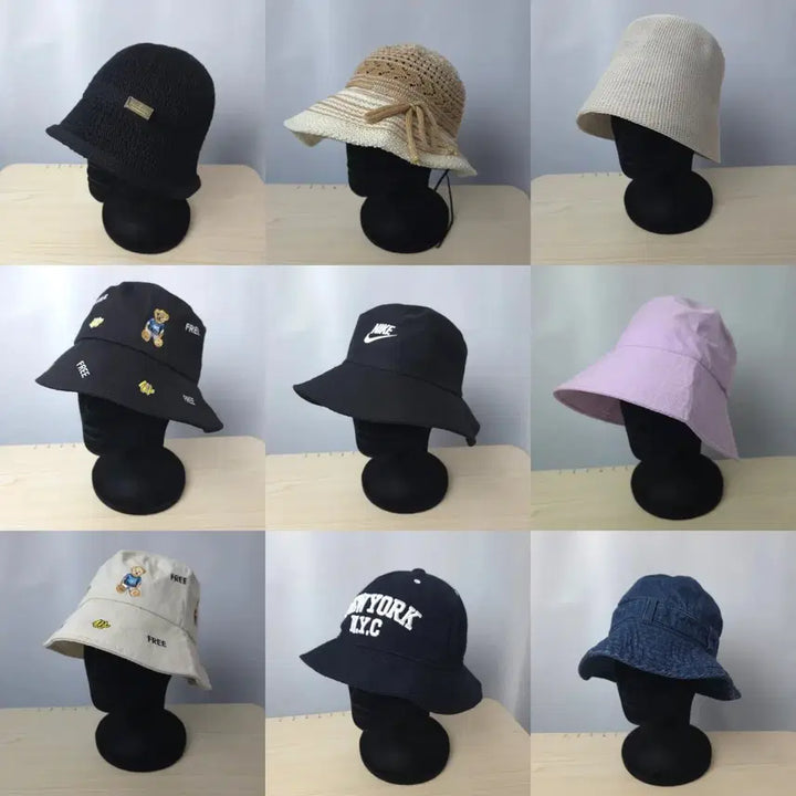 [BUNJANG] Bucket Hat Assortment / 여S-M 버킷햇 모자 9종 5000원