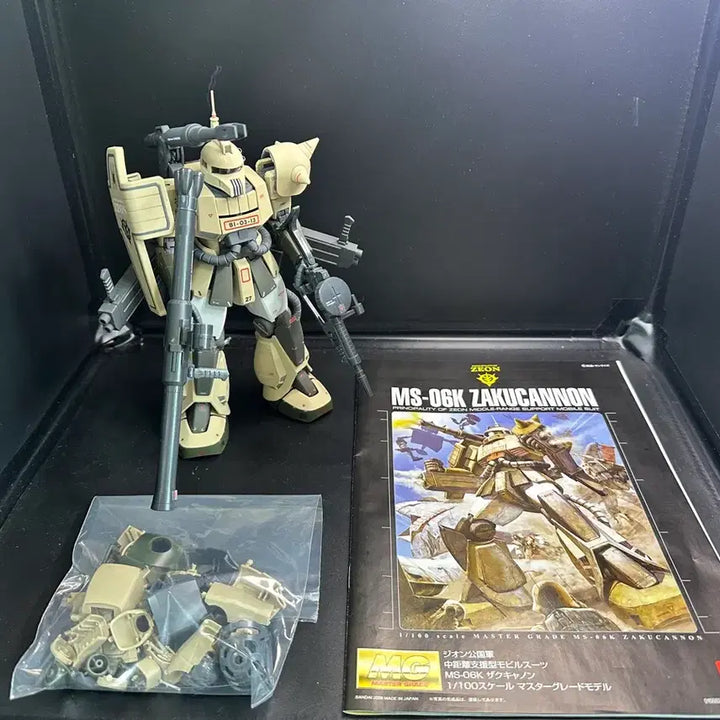 [BUNJANG] MG Zaku Cannon Unicorn Ver. Model Kit / MG 자쿠캐논 유니콘ver