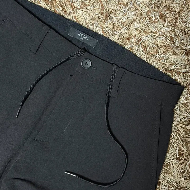 [BUNJANG] Top Ten Drawstring Pants (Black, Size 29) / 탑텐 블랙 드로우스트링 바지 29사이즈