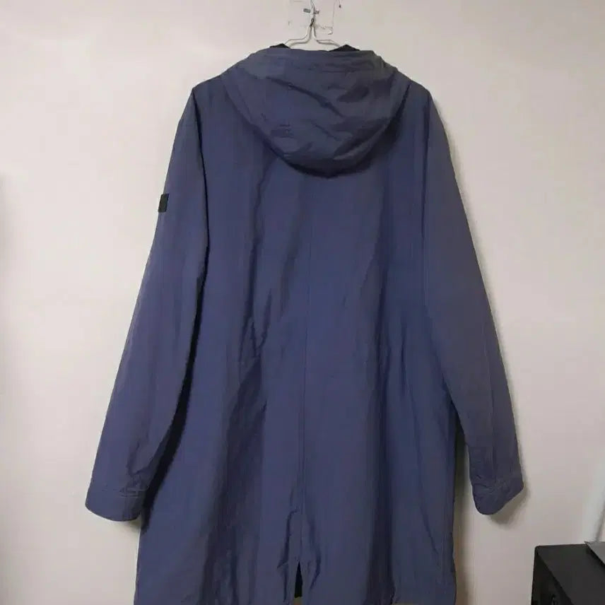 [BUNJANG] BOSS Hooded Long Field Jacket - Navy / BOSS 후드 롱 야상 점퍼 네이비