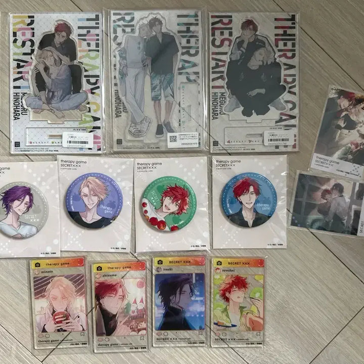 [BUNJANG] Therapy Game Acrylic Can Badge / 테라피 게임 굿즈 아크릴 캔뱃지