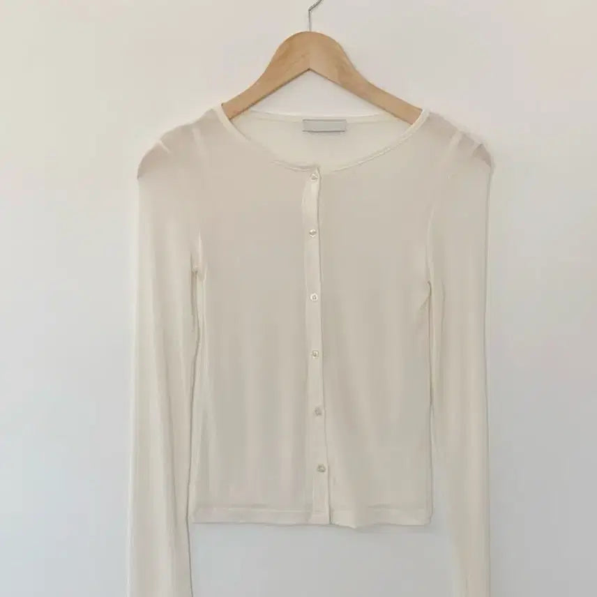 [BUNJANG] Milkcocoa Layered Lace Cardigan Top - Ivory / 밀크코코아 Layered Lace Cardigan Top 아이보리