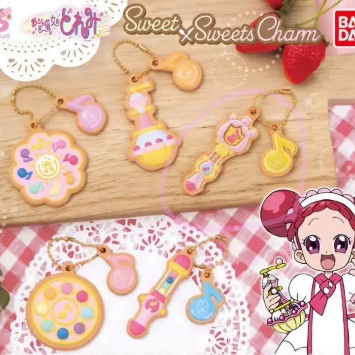 [BUNJANG] Ojamajo Doremi Keyring Gacha / 꼬마마법사레미 키링 가챠